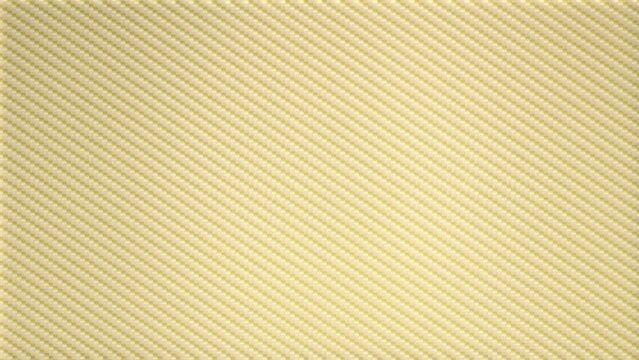 A gold metallic carbon fabric 4k created by procedural 3D modeling material.