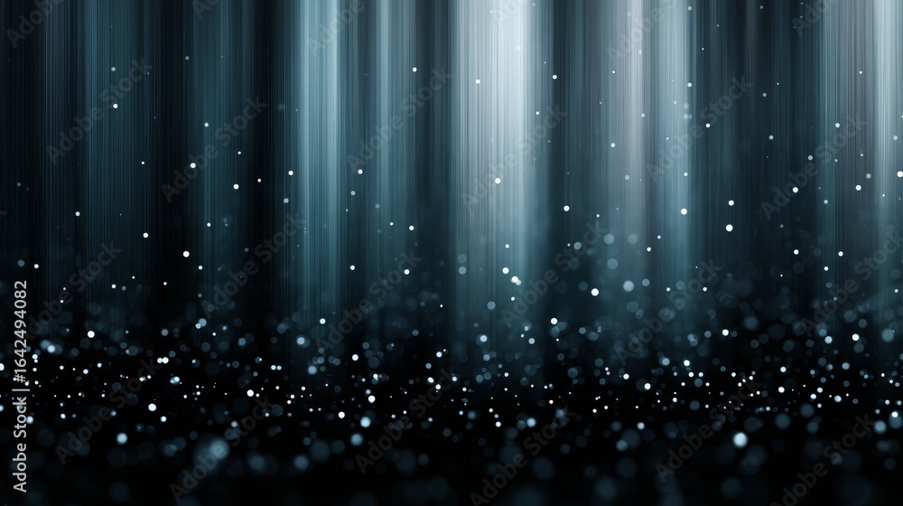 Poster monochromatic abstract background featuring soft focus bokeh light effects creating a dreamy and art