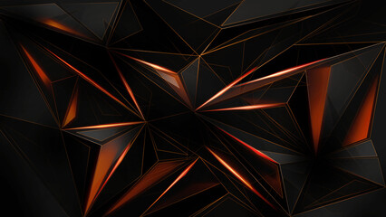 red and yellow fractal background