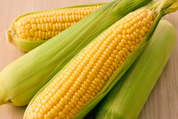 北海道産スイートコーン(とうもろこし)　Hokkaido Sweet Corn