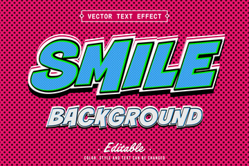 Vintage Pop Art Comic Style Editable Text Effect