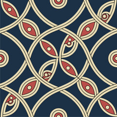 Ottoman palace-inspired arabesque