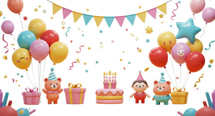 birthday party background
