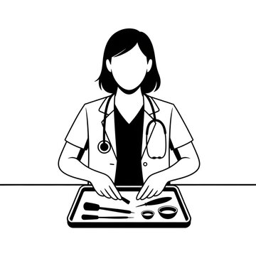 Surgical Instruments clip art preview