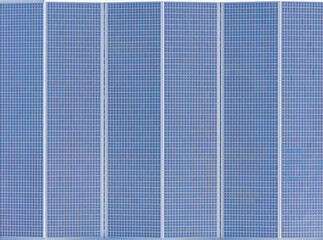 Solar Panels on Commercial Warehouse Rooftop Installation