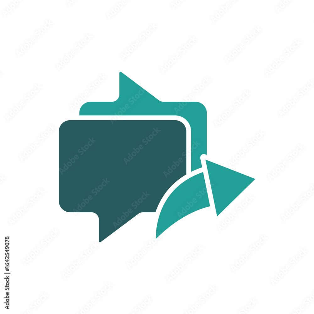 Poster response icon. vector.editable stroke.linear style sign for use web design,logo.symbol illustration.