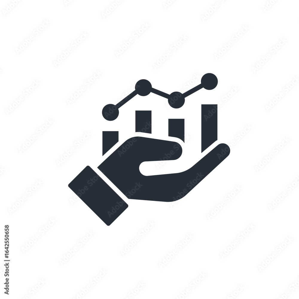 Poster analysis icon. vector.editable stroke.linear style sign for use web design,logo.symbol illustration.