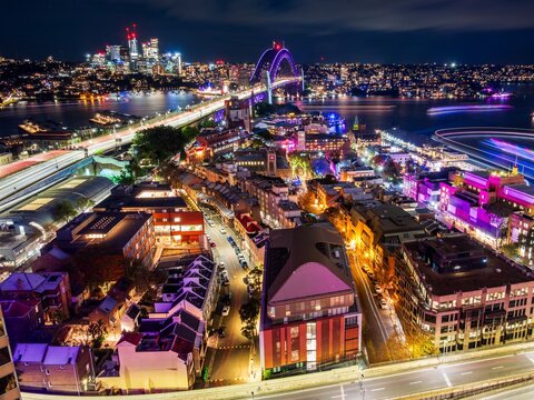 Vivid festival in Sydney Australia 