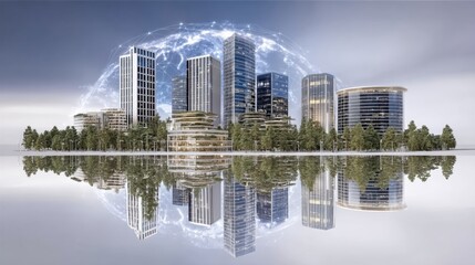Exploring a Revolutionary City: A Futuristic Design Fueled by Clean Energy and Innovative Technology Beyond Imagination