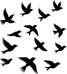 Obraz premium Flying Braid Hairstyle Dynamic Hair Movement Fashion Vector Illustration