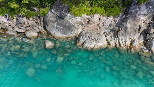 Coastal Rocks and Crystal Waters in Thailand