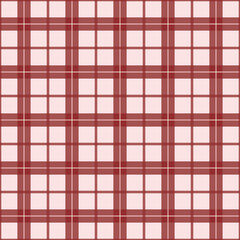 Seamless Plaid Pattern Background Vector – Classic Checkered Textile, Tartan Fabric, Geometric Striped Weave, Fashion Design, Decorative Surface, Wrapping Paper, Interior Decor EPS Illustration

