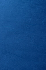 青色の和紙の背景　Blue Japanese washi paper background