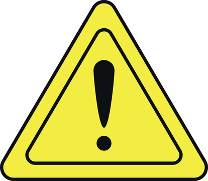 危険を知らせる注意や警告の標識