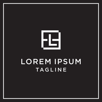 fl or lf square logo
