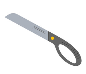 Handheld saw with ergonomic grip designed for various cutting tasks and woodworking projects