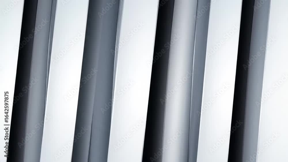 Poster modern abstract background featuring a rhythmic arrangement of angled white and gray planes with dee