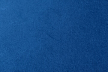 青色の和紙の背景　Blue Japanese washi paper background