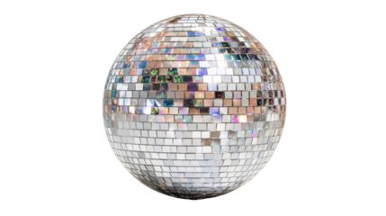 Mirror Disco Ball with Reflective Panels