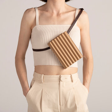 Minimalist Outfit Featuring Beige Accessories and Modern Styled 