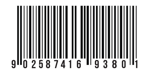 Barcode vector icon. Bar code black icon. tag for products, bar code icon .