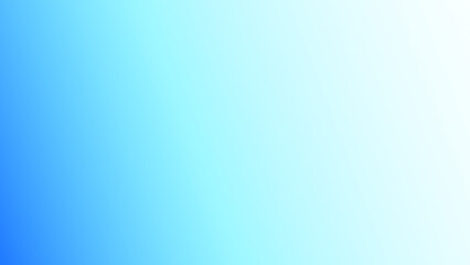 Abstract blue gradient element with transparent background