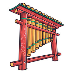 Remarkable Create Bold Stroke Angklung Caruk Giant Bamboo Distinctive Style Photography Clean Minimalist Design Great for Content Marketing Strategy Professional Grade Creative Asset Collection Creati