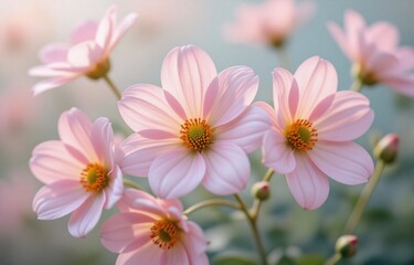 Obraz premium pink cosmos flower