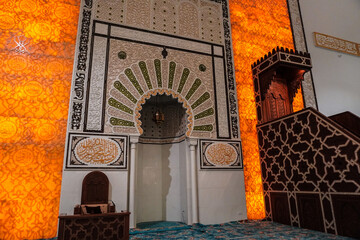 Great Mosque of Algiers, the Grand Mosque of Algeria, Alger the capital city of Algeria, North...