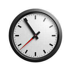 Close-up of a modern wall clock.