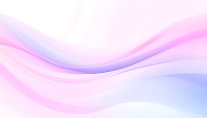 Ethereal abstract background featuring soft flowing waves in gentle pastel pink and purple hues.