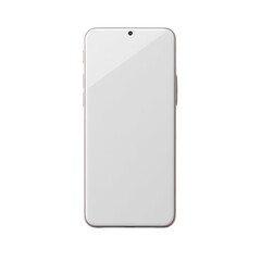 A modern, blank screen smartphone design.