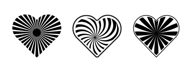 Heart Shape Vector Design for Love, Romance, and Creative Art