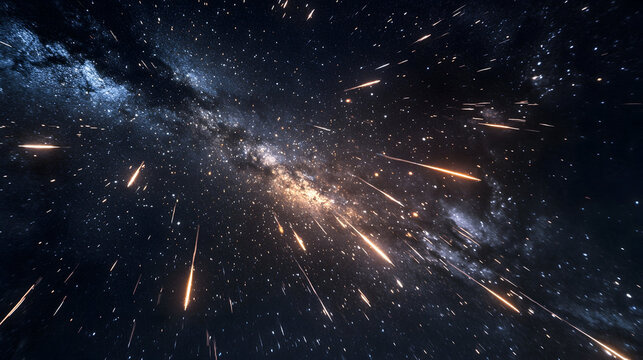 fireworks in the night