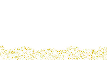 gold glitters frame border,