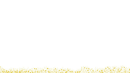 gold glitters frame border,