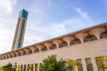 Great Mosque of Algiers, the Grand Mosque of Algeria, Alger the capital city of Algeria, North...