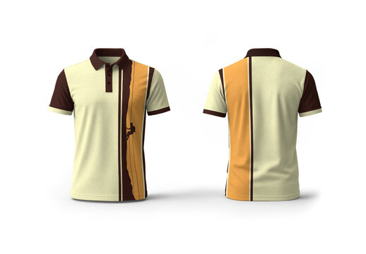 New Stylish Fashion Polo T-Shirt Design Template