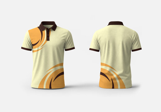 Casual Polo T-shirt Design