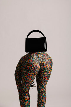 Unique Artistic Composition Featuring a Floral Outfit and Stylis