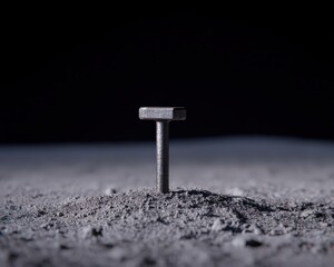 Tools bouncing once then slowly stopping, Gravity on the Moon