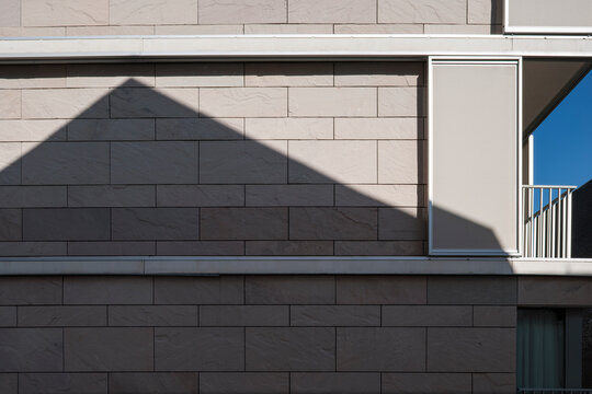 shadow on facade