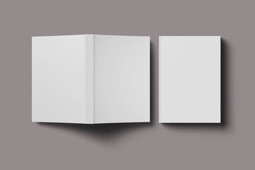 Blank Cover Books Mockup, for Magazine 