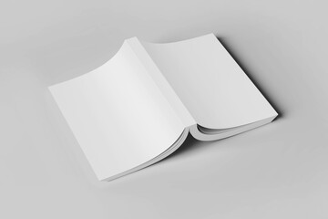 Blank Cover Books Mockup, for Magazine 