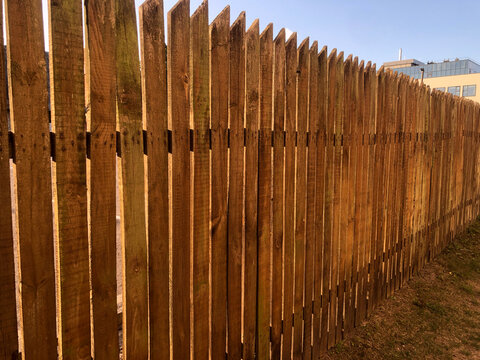 Brown wooden wall
