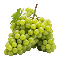 Obraz premium Fresh, juicy green grapes bursting with natural sweetness, perfect for healthy eating and culinary creations, a vibrant taste of nature.