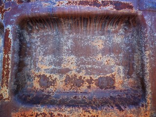 rusty metal background