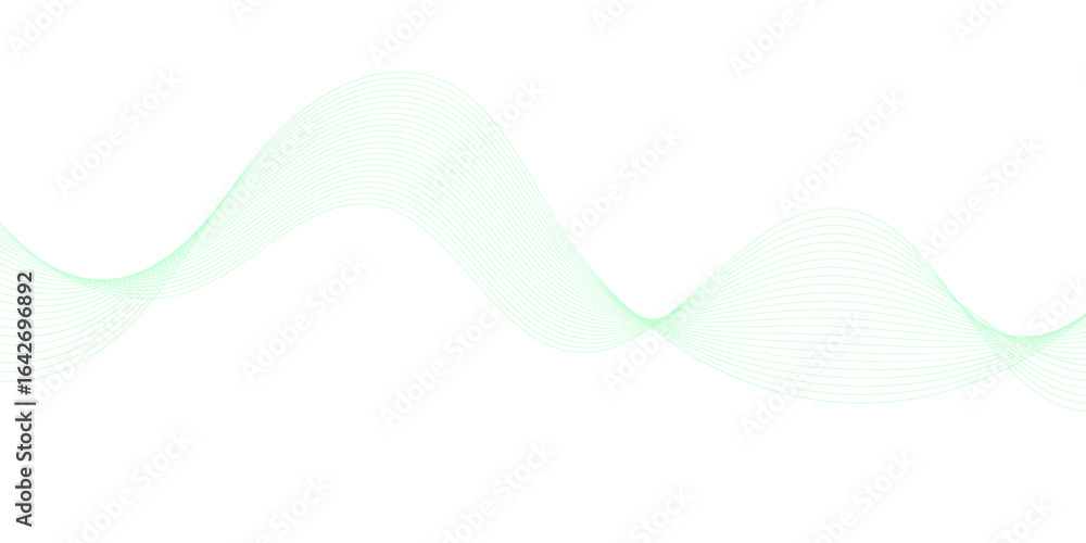 Poster a vibrant and dynamic abstract design featuring colorful wave elements with stylized digital frequen