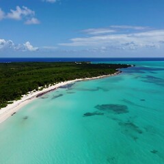 Tropical beach from above (1)