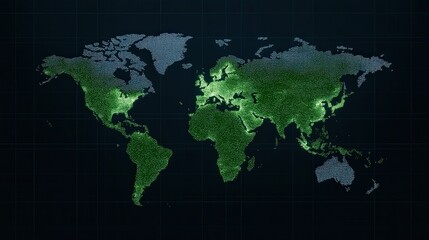 Interactive radar-style map showing economic instability, War Economy Dashboard